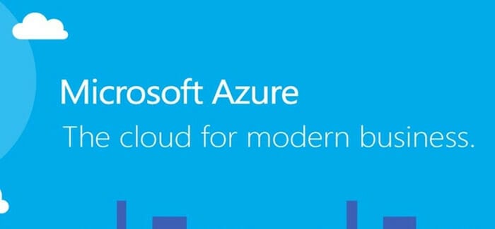 The cover image illustrates the syllabus of Microsoft Azure.