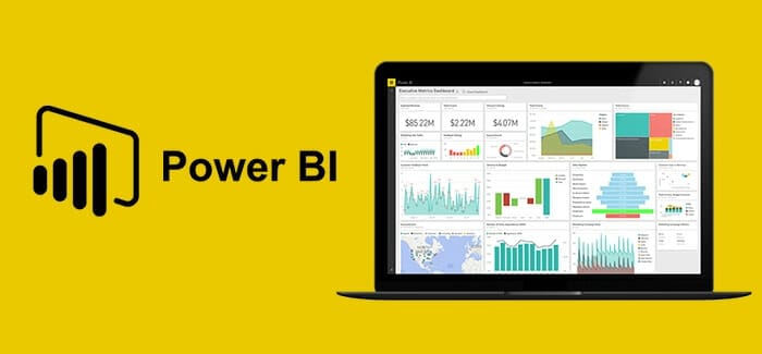 The cover image of the Power BI Course Syllabus of Aimore.